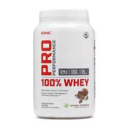 GNC Pro Performance Whey Protein with Natural Chocolate Flavor 2.11 lb (955 g)