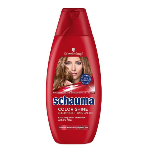 Schauma Shampoo for Shine and Color Protection for Colored Hair 8.45 fl oz (250 ml)