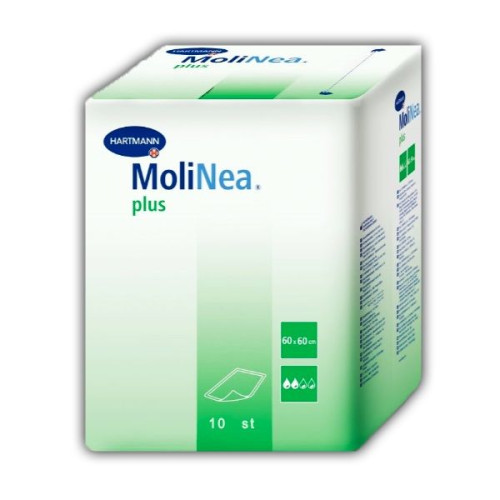 Hartmann Molinea Plus Highly Absorbent Sheets for Babies Elderly People and Pets 23.62"/23.62" (60/60 cm) 10 pcs