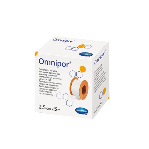 Hartmann Omnipor Hypoallergenic Tape for Sensitive Skin for Wounds 0.98 in (2.5 cm) 5 M