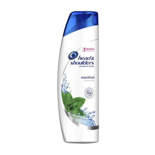 Head & Shoulders Menthol Refreshing Anti-Dandruff Shampoo with Menthol 12.17 fl oz (360 ml)