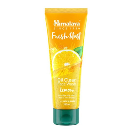 Himalaya Fresh Start Lemon Cleansing Gel for Clear and Radiant Skin with Lemon 3.38 fl oz (100 ml)