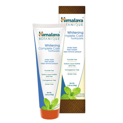 Himalaya Botanique Complete Care Whitening Toothpaste with Peppermint 5.07 fl oz (150 ml)
