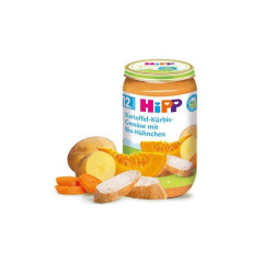 Hipp Organic Potato and Pumpkin Puree with Vegetables and Chicken 12+ Months 8.82 oz (250 g)