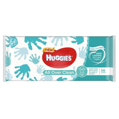 Huggies All Over Clean Wet Wipes 56 pcs