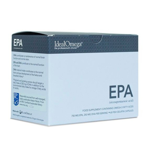Ideal Omega Epa Fish Oil Omega-3 60 Capsules