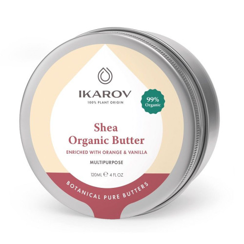 Ikarov Moisturizing Cocoa Oil with Orange and Vanilla for Smooth Skin 4.06 fl oz (120 ml)