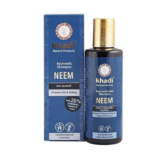 Khadi Organic Anti-Dandruff Shampoo with Neem 7.1 fl oz (210 ml)