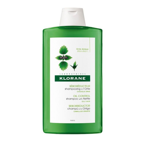 Klorane Sebum-regulating Shampoo with Nettle for Oily Hair 13.53 fl oz (400 ml)