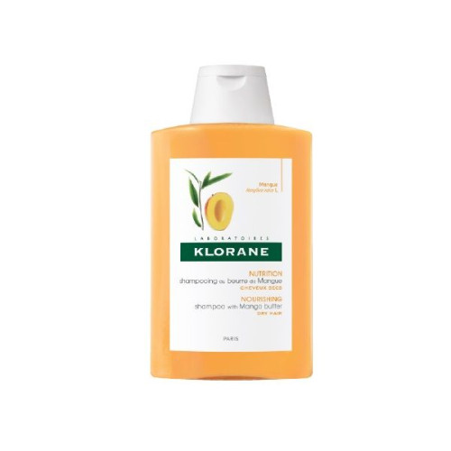 Klorane Nourishing Shampoo with Mango Oil for Dry Hair 6.76 fl oz (200 ml)