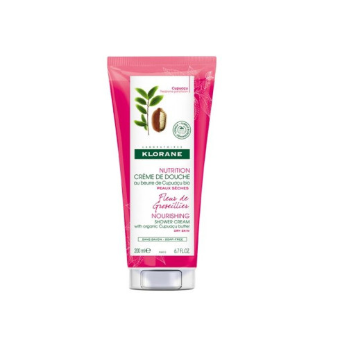 Klorane Nourishing Body Shower Cream with Blackcurrant 6.76 fl oz (200 ml)