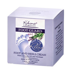 Kokona Foot Guard Relax Nourishing Cream for Feet and Cracked Heels 1.69 fl oz (50 ml)