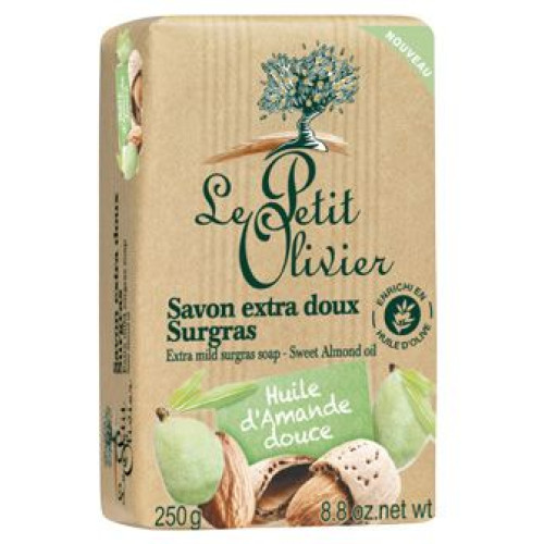 Le Petit Olivier Softening Soap with Almond Oil 8.82 oz (250 g)