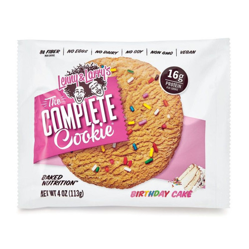 Lenny and Larry's the Complete Cookie Protein Bar with Cake Flavor 3.99 oz (113 g)