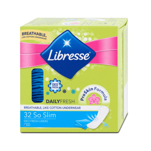 Libresse Daily Fresh So Slim Deo Fresh Daily Sanitary Pads 32 pcs