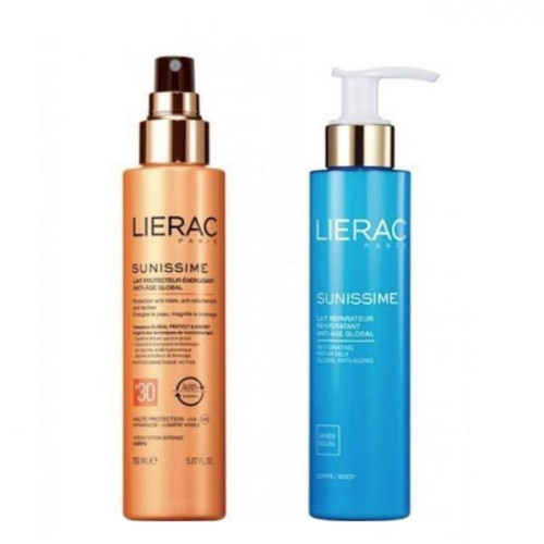 Lierac Sunissime Sun Protection Promo Body Set Milk SPF 30 and After Sun Milk