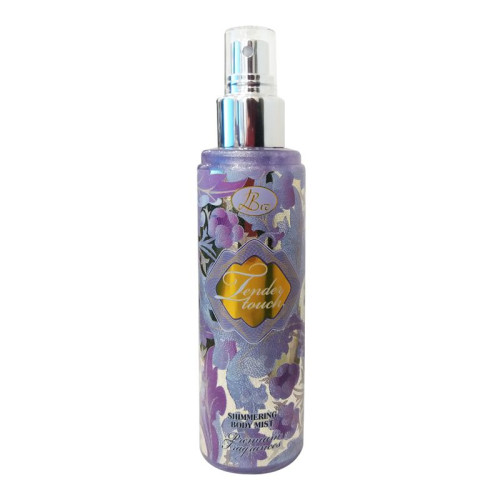Linea Bio Tender Touch Perfume Spray for the Body with Glitter Particles 6.09 fl oz (180 ml)