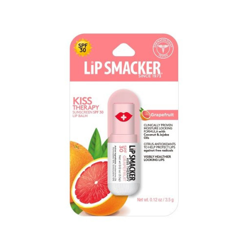 Lip Smacker Kiss Therapy Grapefruit Flavor Lip Balm SPF 30 0.12 oz (3.5 g)