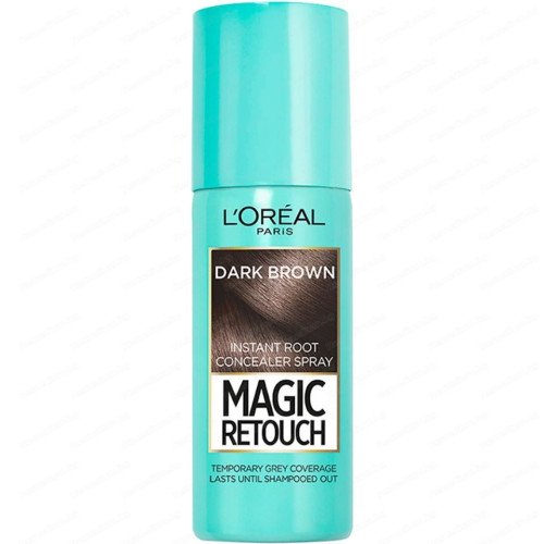 L'oreal Magic Retouch Dark Brown Hair Color Spray 2.54 fl oz (75 ml)