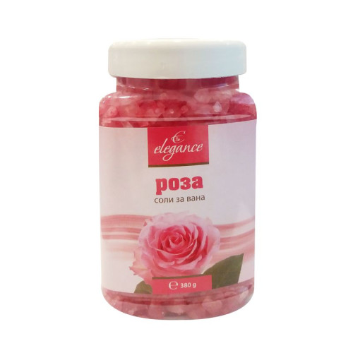 Ecomet 90 Elegance Relaxing Bath and Shower Salts with Rose Scent 13.4 oz (380 g)