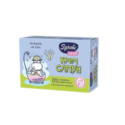 Aroma Health Baby Soothing Baby Cream Soap with Aloe Vera Non-Drying 2.65 oz (75 g)