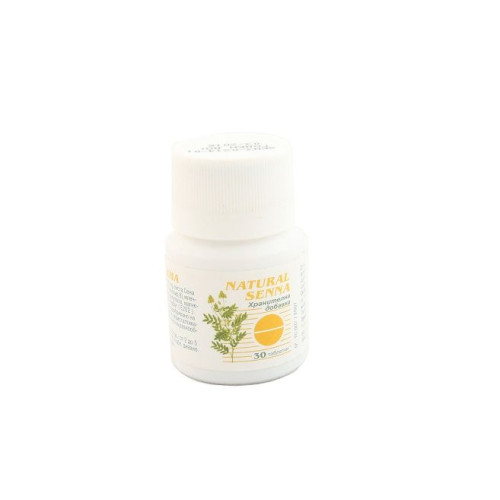 Panacea 2001 Natural Senna for Constipation and Hemorrhoids 30 Tablets