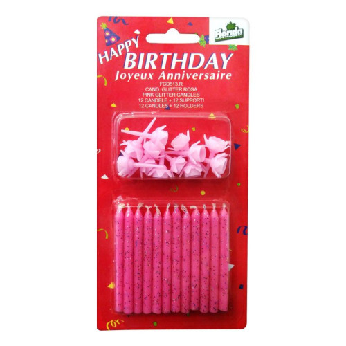 Florida Happy Birthday Birthday Candles 12 pcs