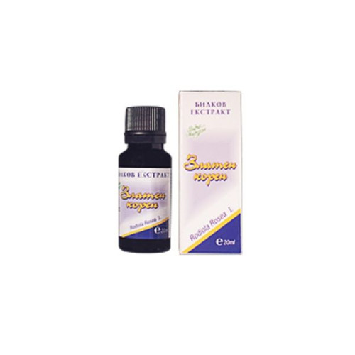 Tsvetelina Golden Root Natural Herbal Tincture for Severe Fatigue and Stress 0.68 fl oz (20 ml)