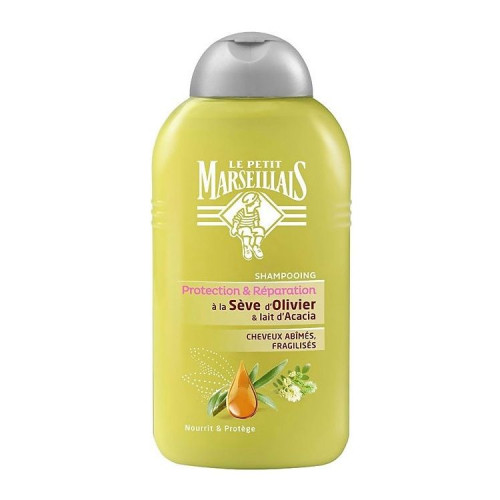 Le Petit Marseillais Repairing Shampoo with Olive and Acacia for Damaged Hair 8.45 fl oz (250 ml)