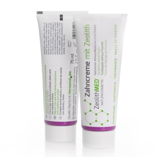 Zeolite Med Fluoride-Free Toothpaste 2.54 fl oz (75 ml)