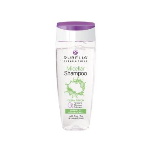 Rubelia Clear and Shine Micellar Shampoo for Normal to Oily Hair 6.76 fl oz (200 ml)