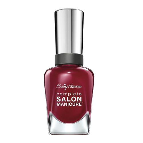 Sally Hansen Complete Salon Manicure Nail Polish Red Zin 610