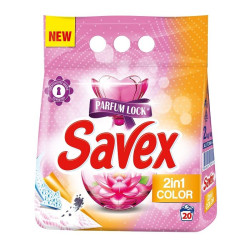 Savex 2-in-1 Color Washing Powder for Colored Clothes 4.41 lb (2000 g)