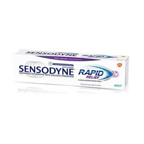 Sensodyne Rapid Relief Soothing Toothpaste for Sensitive Teeth 2.54 fl oz (75 ml)