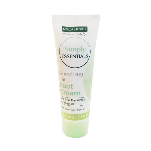 Simply Essentials Sensitive Softening Foot Cream with Urea and Macadamia and Mint Oil 2.54 fl oz (75 ml)
