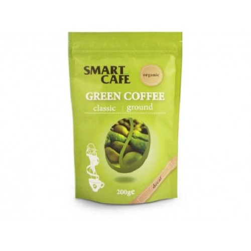 Smart Cafe Organic Green Coffee Classic Decaffeinated for Detoxification 7.05 oz (200 g)