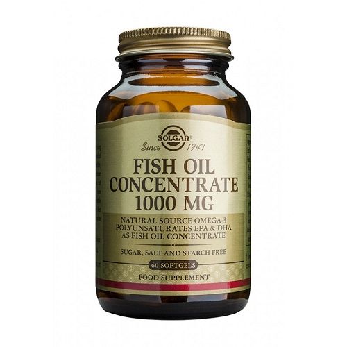 Solgar Fish Oil Powerful Immune Stimulant Cholesterol Regulator 1000 mg 60 Capsules