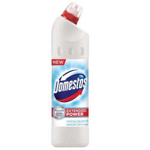 Domestos White and Shine Toilet Cleaner 25.36 fl oz (750 ml)