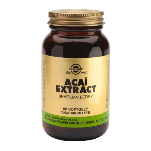 Solgar Acai Extract for High Immunity Superfood 60 Capsules
