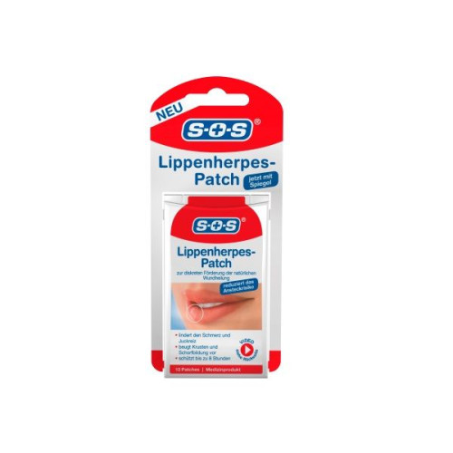 SOS Lip Patch for Herpes 12 pcs