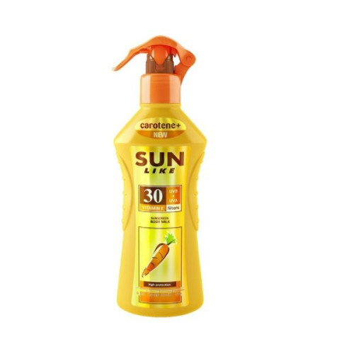 Sun Like Carotene Sunscreen Body Milk SPF 30 6.76 fl oz (200 ml)