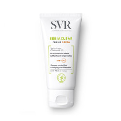 SVR Sebiaclear Mattifying Sunscreen for Oily acne-prone Skin SPF 50+ 1.69 fl oz (50 ml)