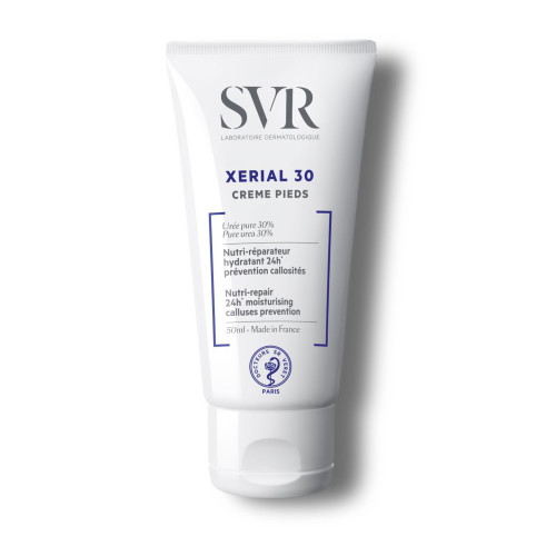 SVR Xerial 30 Extreme Softening Foot Cream for Calluses and Thickened Skin 1.69 fl oz (50 ml)