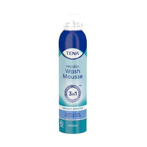 Tena Wash Foam and Skin Care for People with Limited Mobility 13.53 fl oz (400 ml)