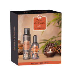 Tesori D'oriente Lotus Flower Promo Set Deodorant Spray and Eau De Toilette