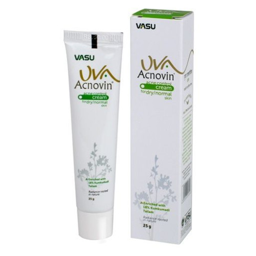 TNT Vasu Uva Acnovin Cream for Acne and Irritated Skin 0.88 oz (25 g)