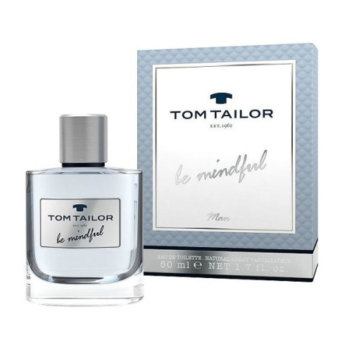 Tom Tailor Be Mindful Eau De Toilette for Men 1.69 fl oz (50 ml)