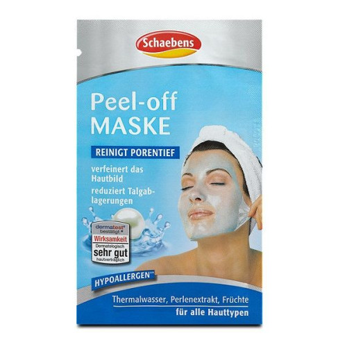 Schaebens Peel-Off Peeling Face Mask for All Skin Types 0.51 fl oz (15 ml)