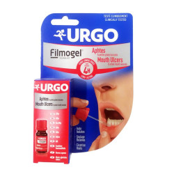 Urgo Filmogel Restorative Gel for Mouth Ulcers and Wounds 0.2 fl oz (6 ml)
