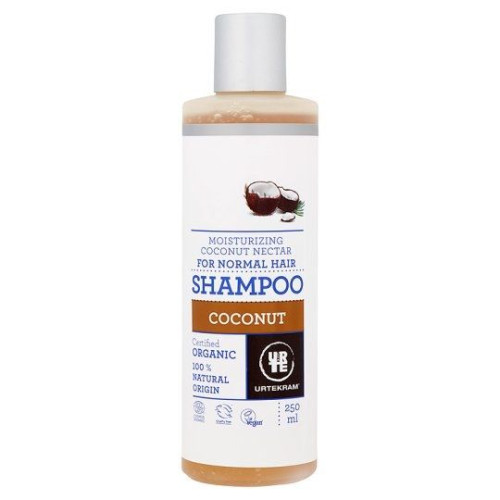 Urtekram Organic Shampoo for Normal Hair Coconut Nectar 8.45 fl oz (250 ml)